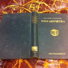 Libros de segunda mano: MARÍA MONTESSORI. PSICO ARITMÉTICA. ED. ARALUCE, 1934. Lote 364642871