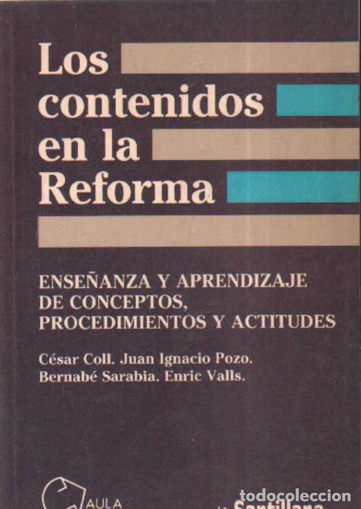 Libros de segunda mano: LOS CONTENIDOS EN LA REFORMA. A-PED-866 - Foto 1