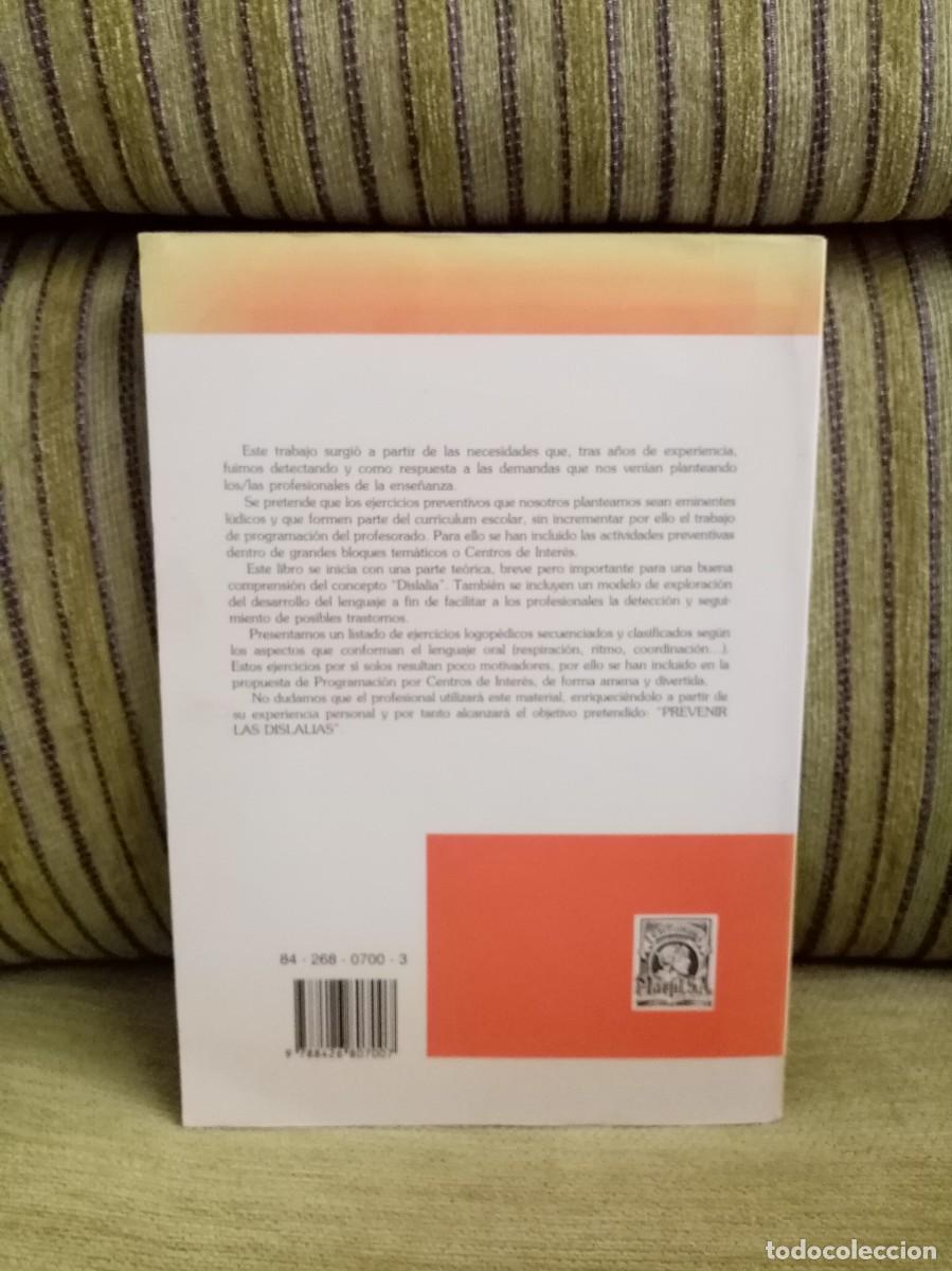 Libros de segunda mano: PREVENCI&Oacute;N DE LAS DISLALIAS - Foto 3