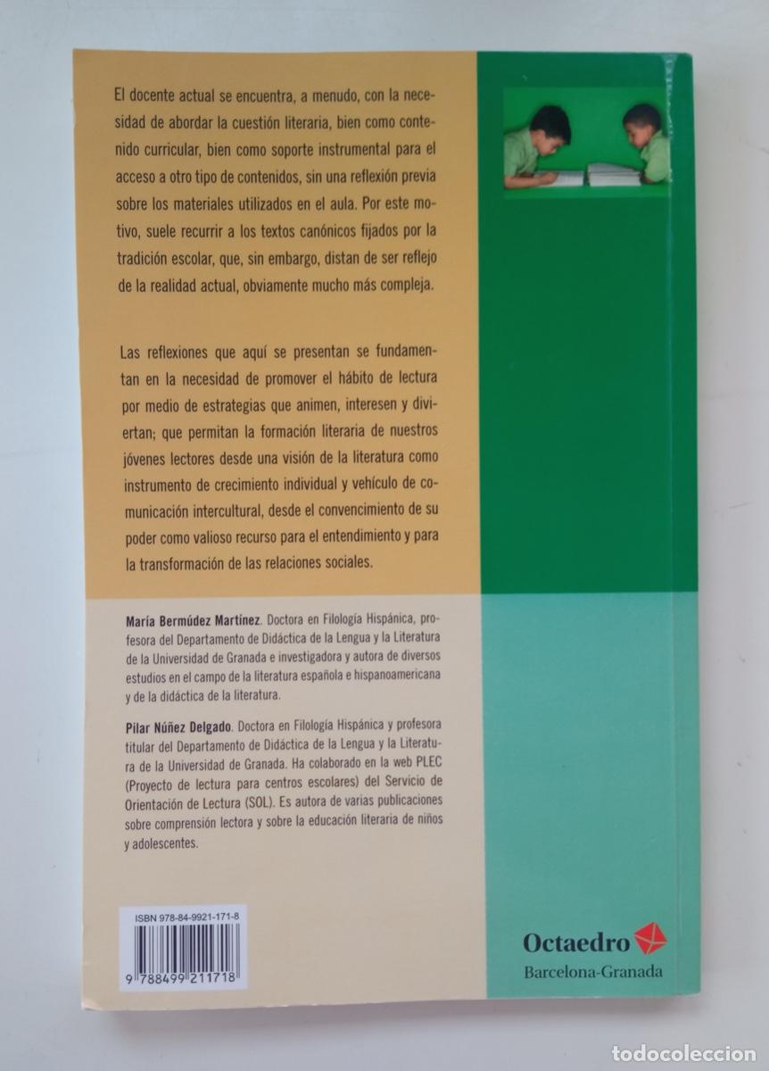 Libros de segunda mano: CANON Y EDUCACI&Oacute;N LITERARIA - Foto 2