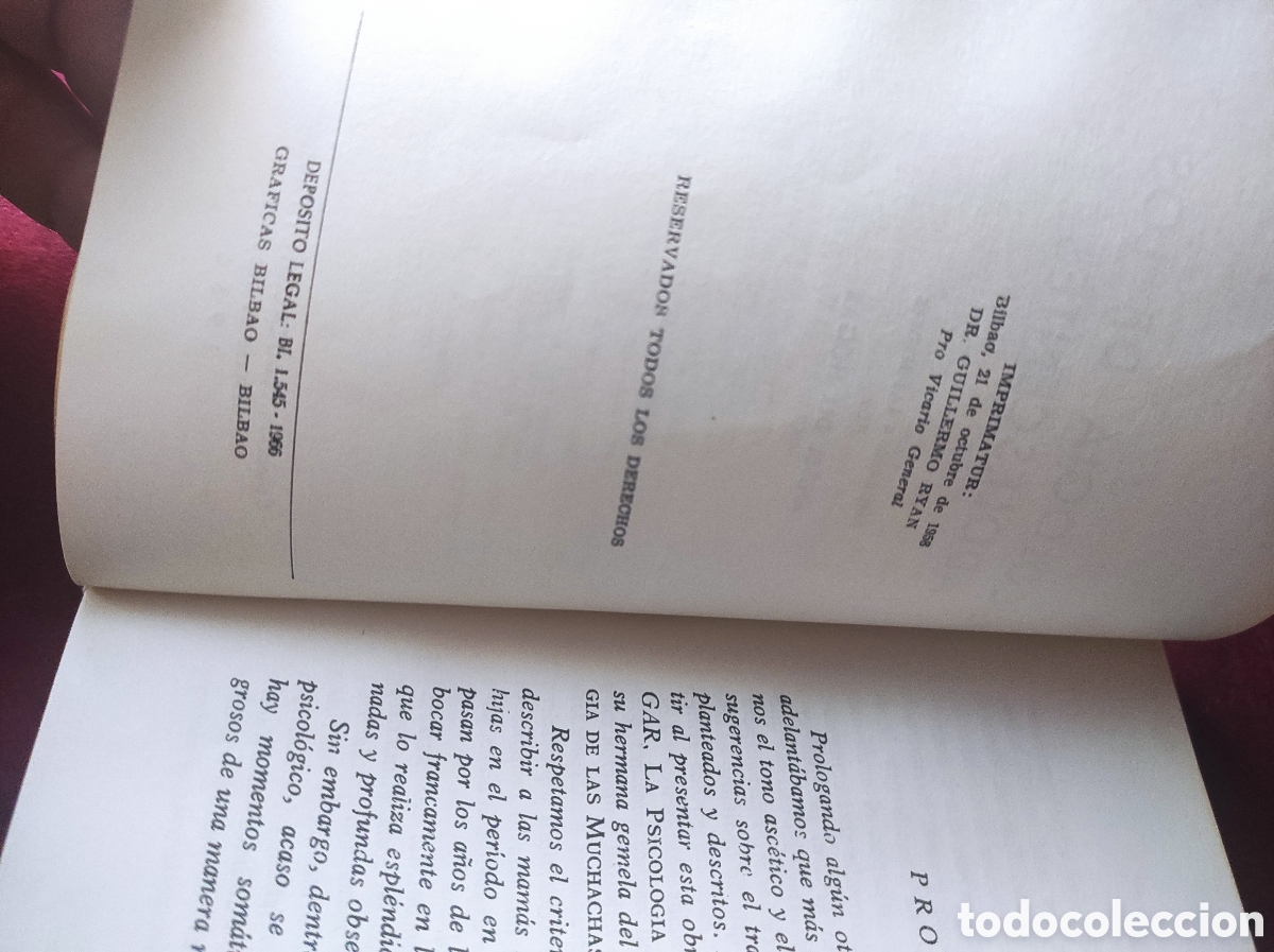 Libros de segunda mano: PSICOLOGIA DE LOS ADOLESCENTES , DESCLEE DE BROUWER 1966 - Foto 3