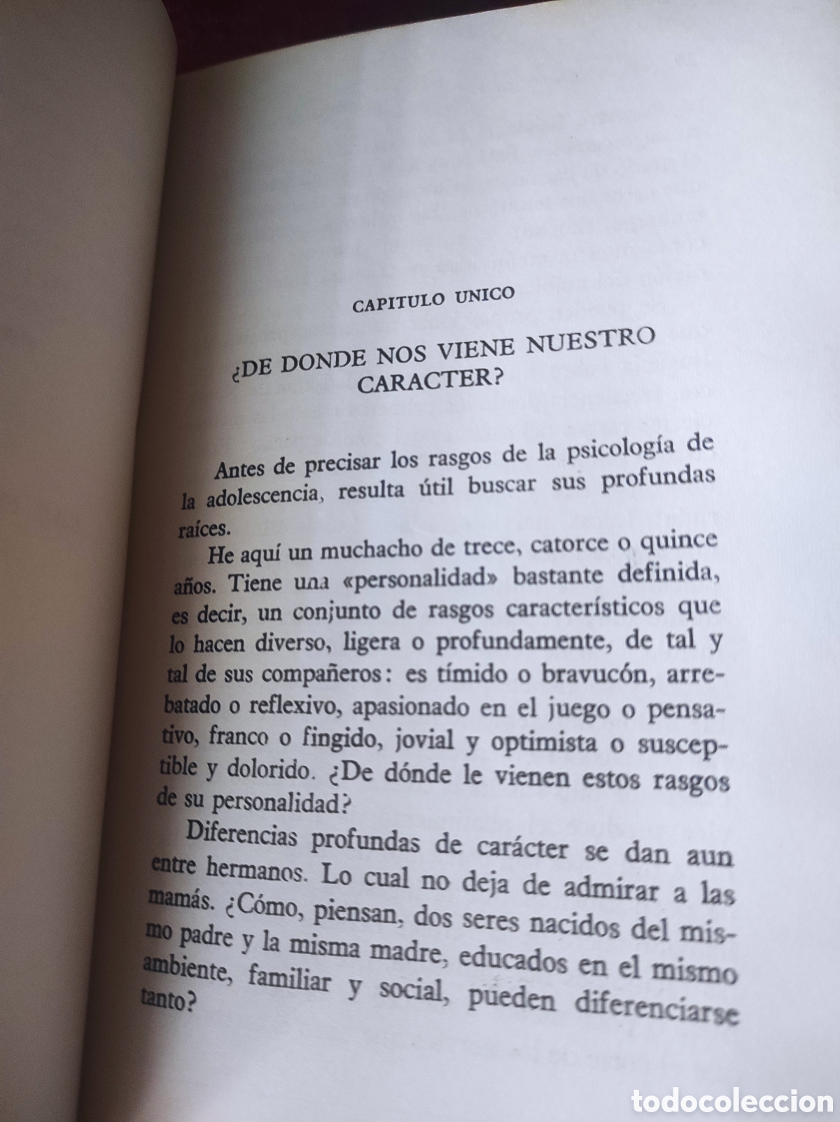 Libros de segunda mano: PSICOLOGIA DE LOS ADOLESCENTES , DESCLEE DE BROUWER 1966 - Foto 6