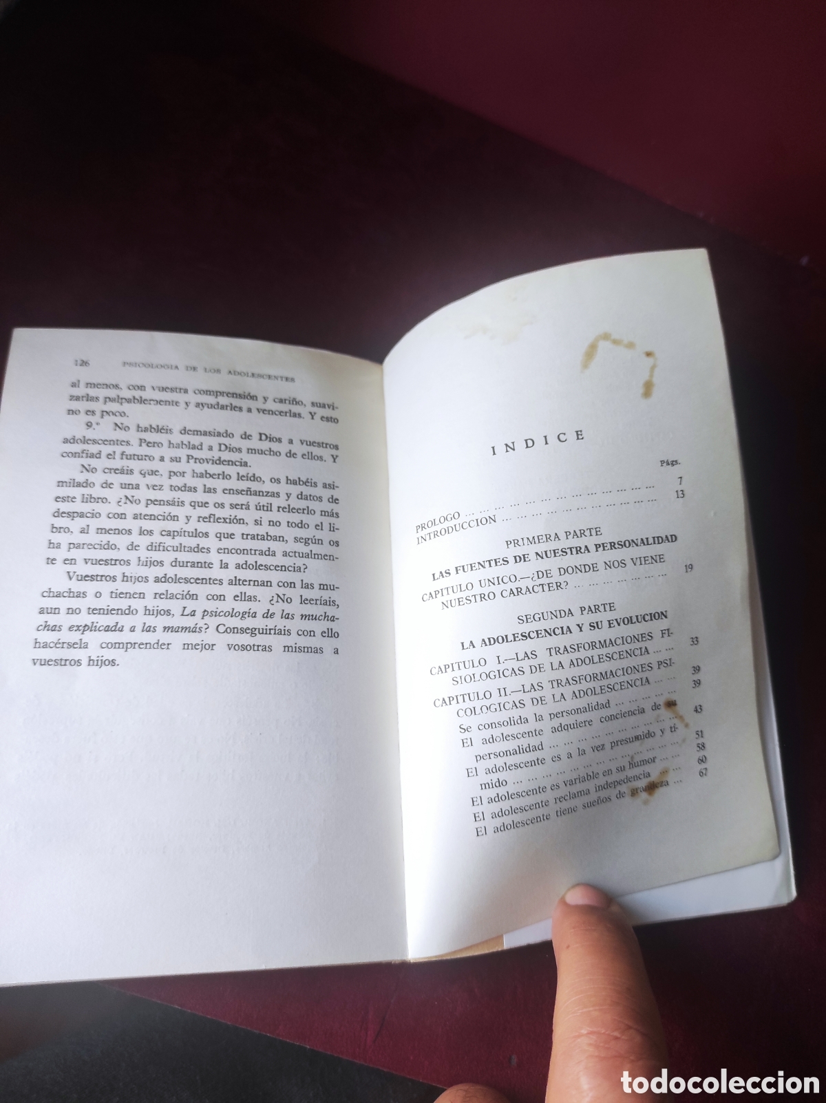 Libros de segunda mano: PSICOLOGIA DE LOS ADOLESCENTES , DESCLEE DE BROUWER 1966 - Foto 7