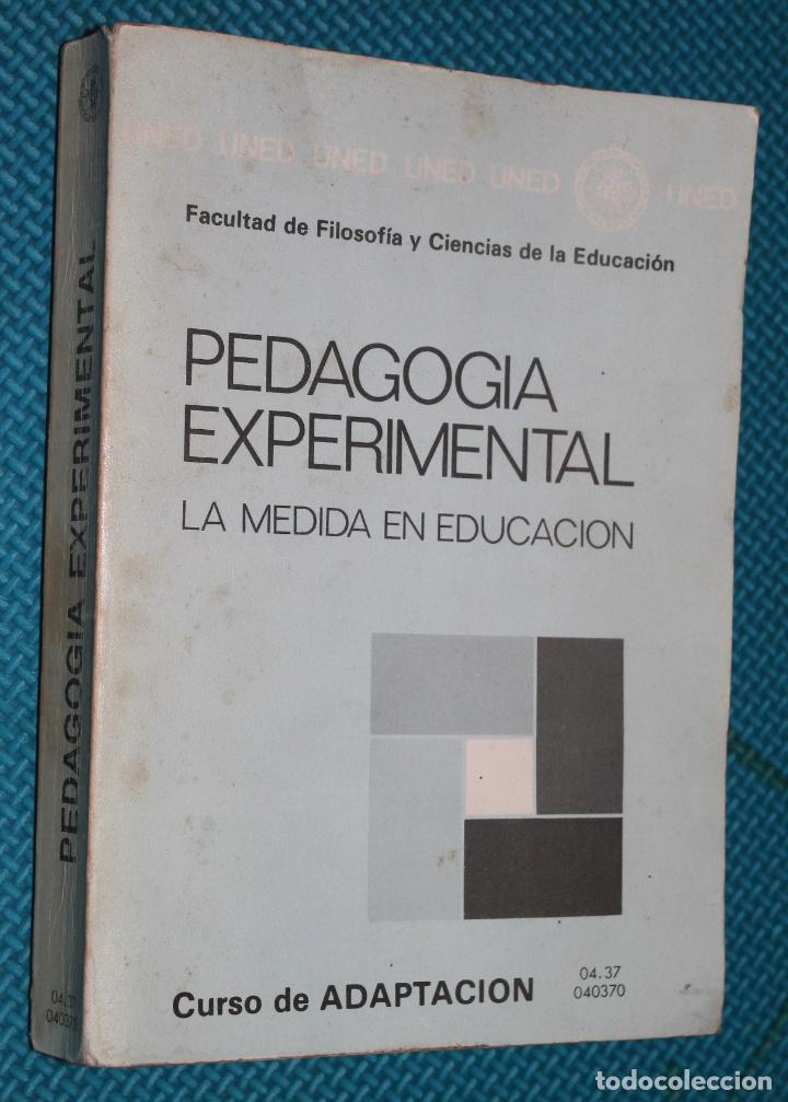 Libros de segunda mano: PEDAGOGIA EXPERIMENTAL, LA MEDIDA EN EDUCACION - Foto 1