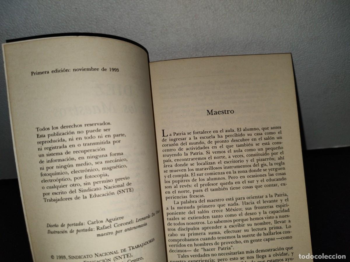 Libros de segunda mano: 54- DIEZ PARA LOS MAESTROS - Foto 3