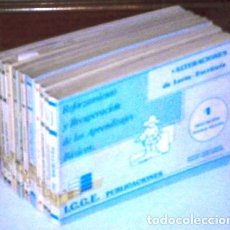 Libros de segunda mano: REFORZAMIENTO Y RECUPERACIÓN DE LOS APRENDIZAJES BÁSICOS / YUSTE Y GARCÍA NIETO / ICCE - MADRID 1984. Lote 384665809