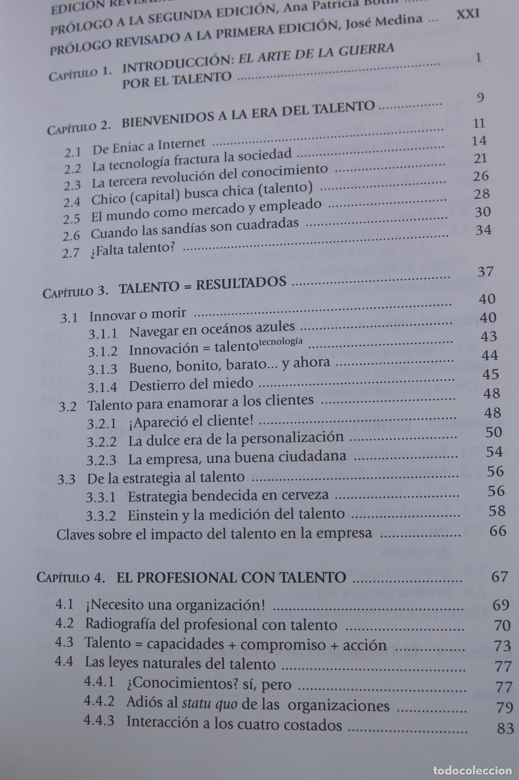 Libros de segunda mano: LA NUEVA GESTION DEL TALENTO. JERICO - Foto 4
