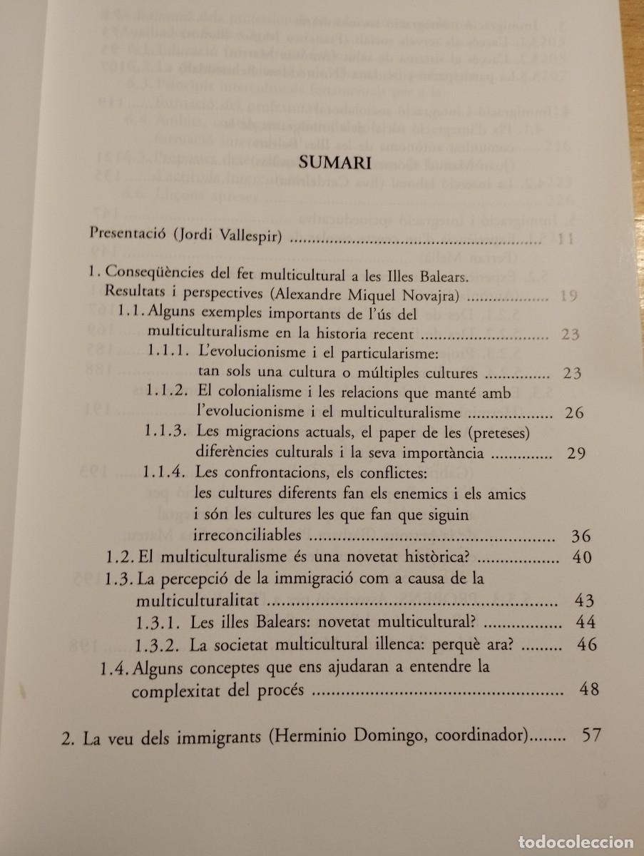 Libros de segunda mano: MULTICULTURALITAT, EDUCACI&Oacute; I SOCIETAT (UIB) - Foto 3
