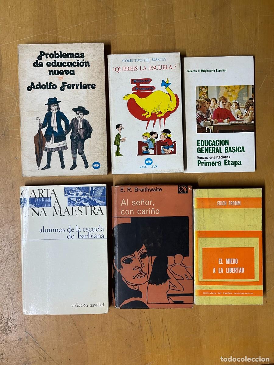 Libros de segunda mano: Seis libros de pedagog&iacute;a - Foto 1