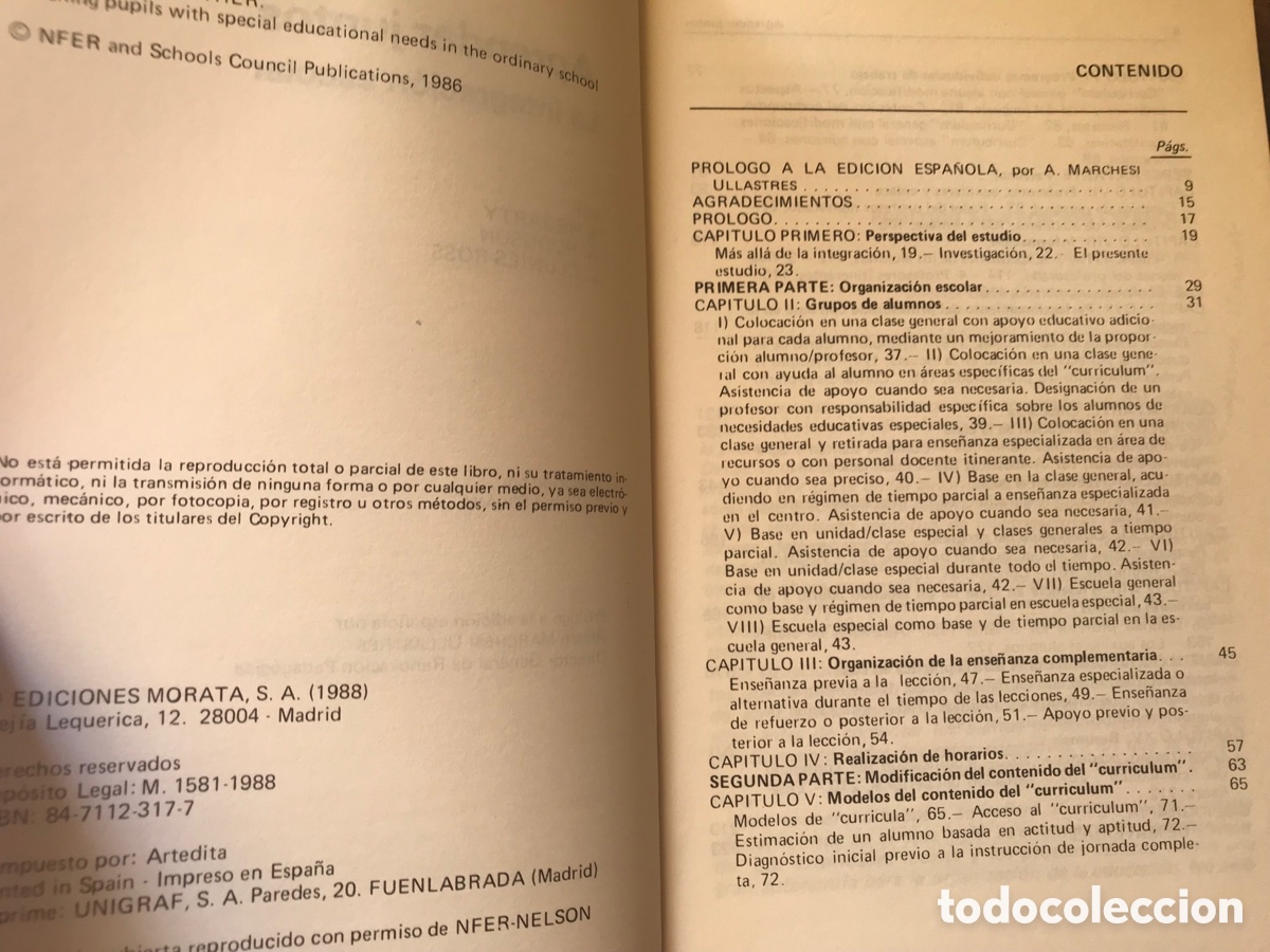Libros de segunda mano: Aprender juntos. La integraci&oacute;n escolar. S. Hegarty. Morata - Foto 4