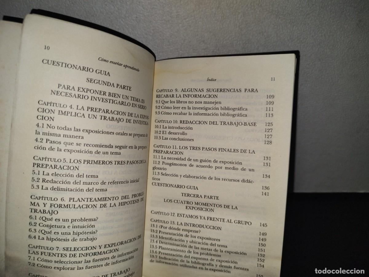 Libros de segunda mano: 68- C&Oacute;MO ENSE&Ntilde;AR APRENDIENDO - FRANCISCO CAMERO - Foto 11