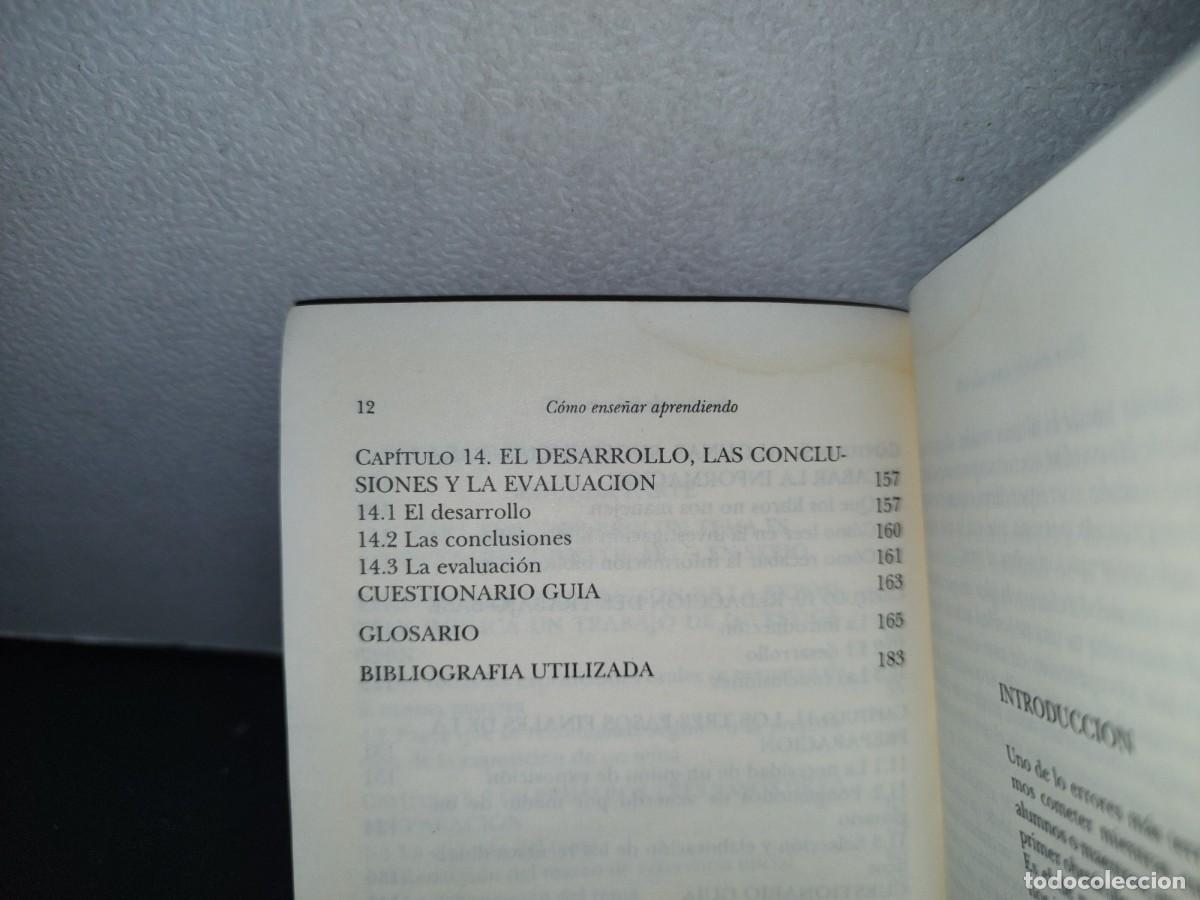 Libros de segunda mano: 68- C&Oacute;MO ENSE&Ntilde;AR APRENDIENDO - FRANCISCO CAMERO - Foto 12