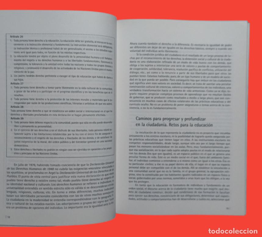 Libros de segunda mano: CIUDADANIA, PODER Y EDUCACI&Oacute;N. JAUME MART&Iacute;NEZ BONAFE. COMO NUEVO. - Foto 4