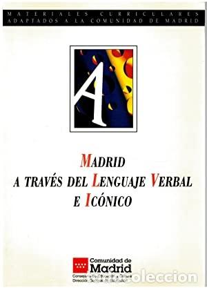 Libros de segunda mano: Madrid a trav&eacute;s del lenguaje verbal e ic&oacute;nico. - Foto 1