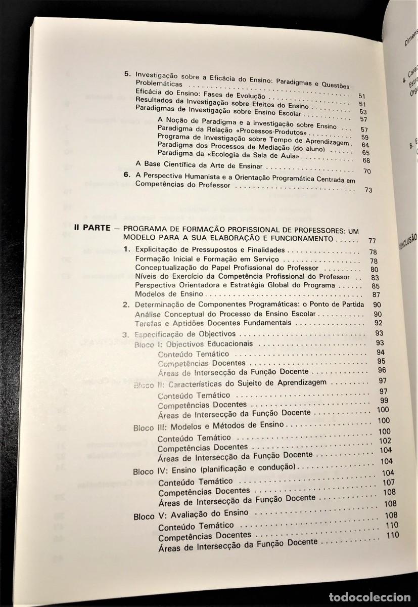 Libros de segunda mano: Formar Professores de Ant&oacute;nio Carrilho Ribeiro - Foto 4