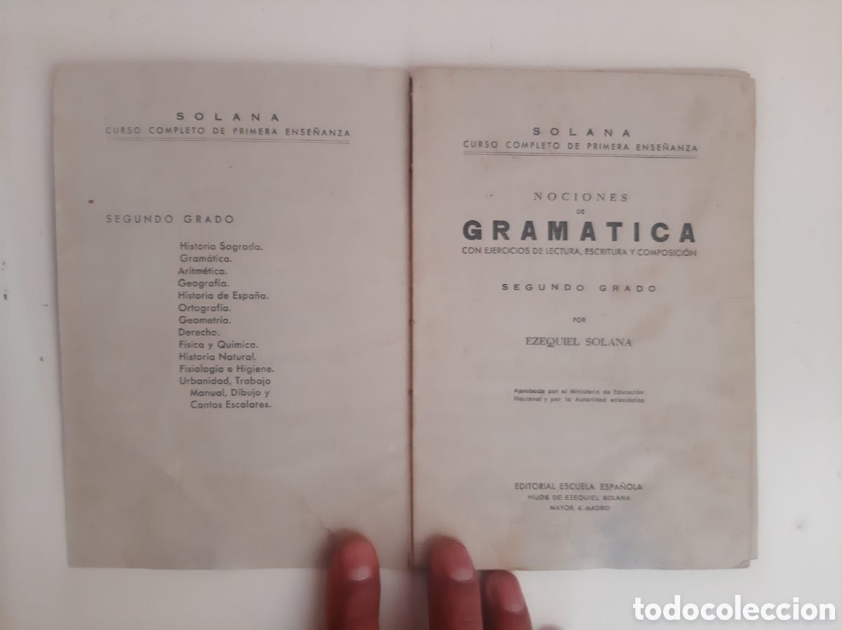 Libros de segunda mano: GRAM&Aacute;TICA SEGUNDO GRADO- Ezequiel Solana - Foto 2
