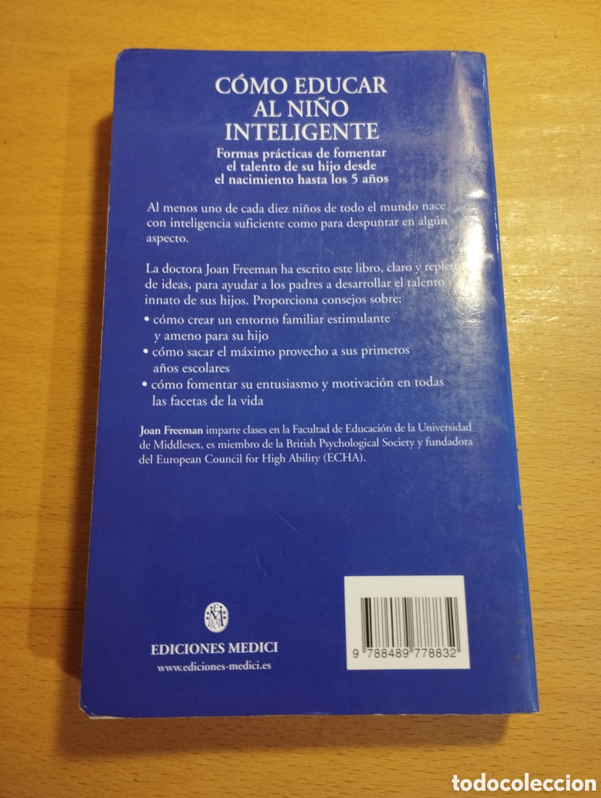 Libros de segunda mano: C&Oacute;MO EDUCAR AL NI&Ntilde;O INTELIGENTE (JOAN FREEMAN) - Foto 5