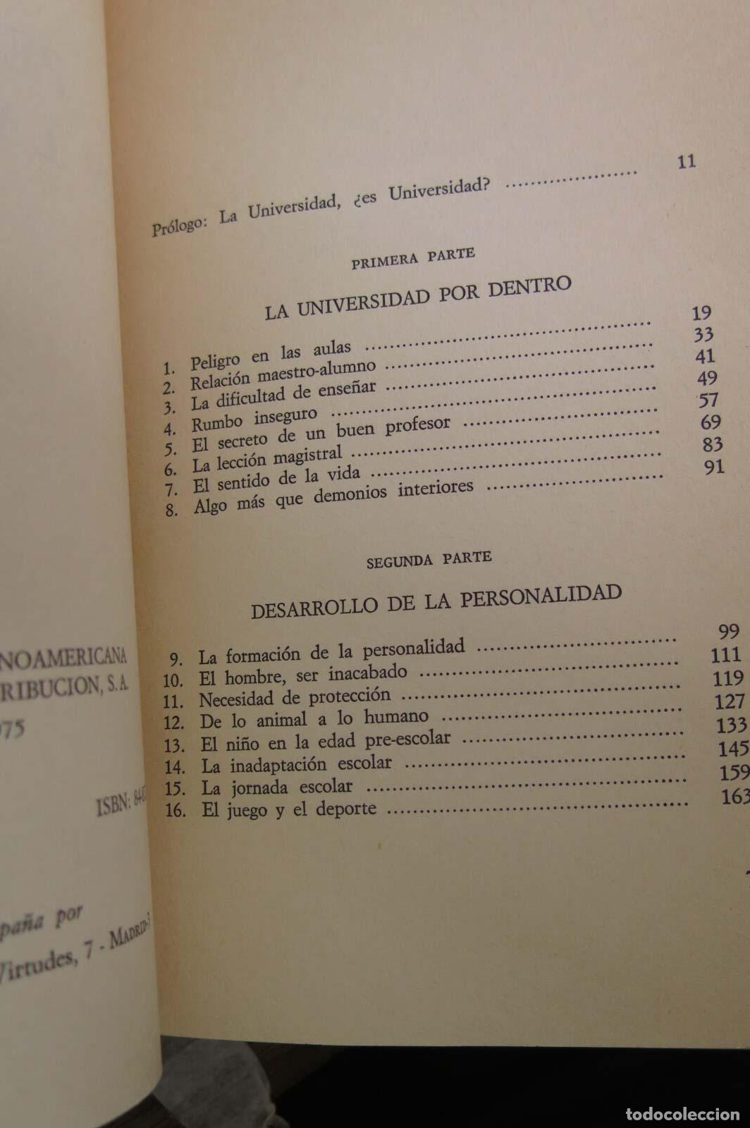 Libros de segunda mano: Peligro en las aulas. L&oacute;pez Ibor - Foto 2