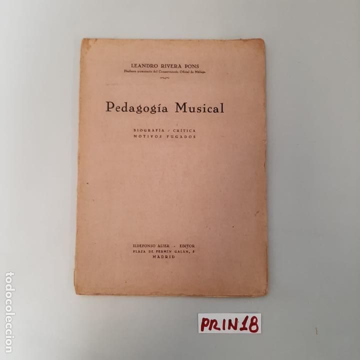 Libros de segunda mano: Pedagog&iacute;a musical - Foto 1