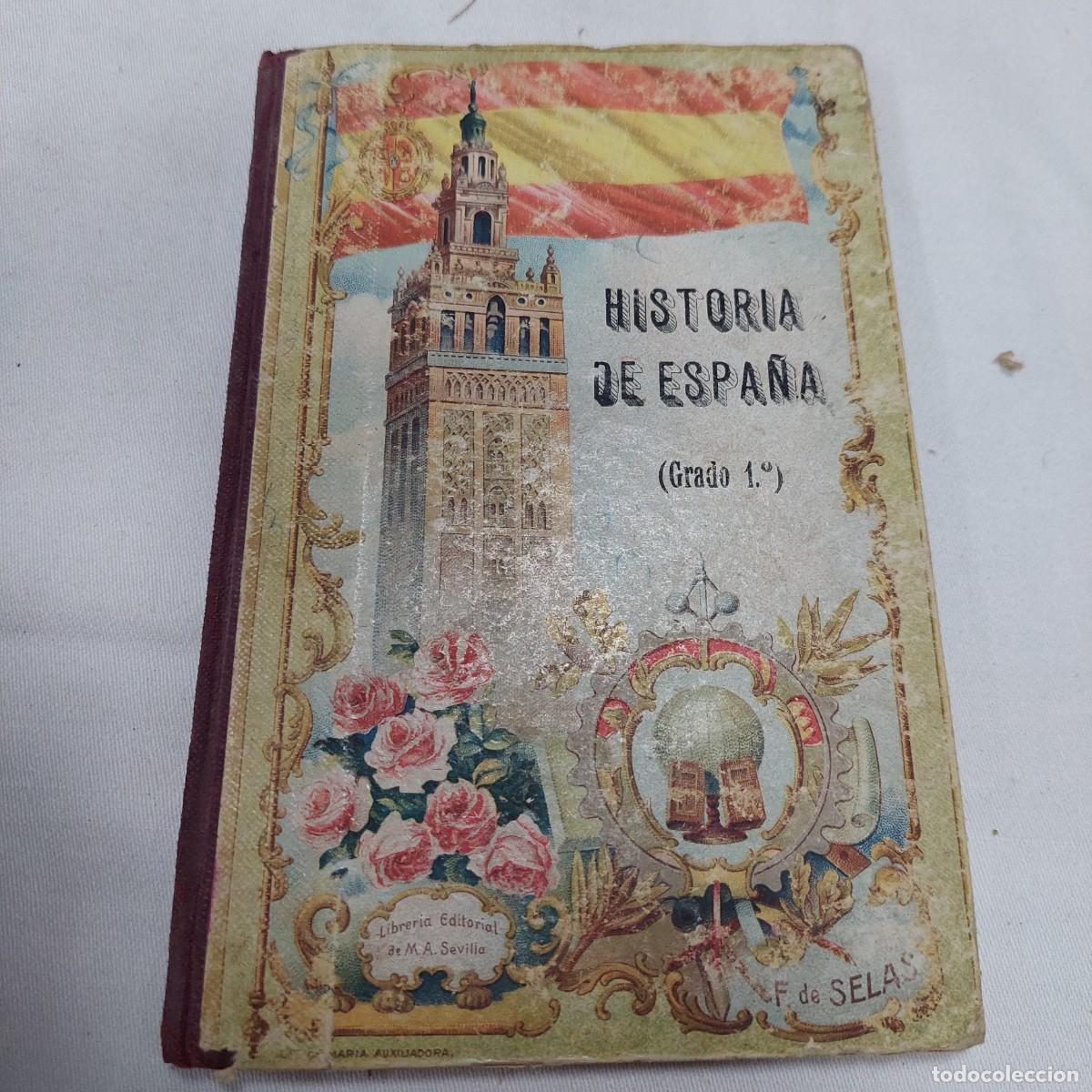 Libros de segunda mano: Historia de Espa&ntilde;a grado 1 1924 - Foto 1