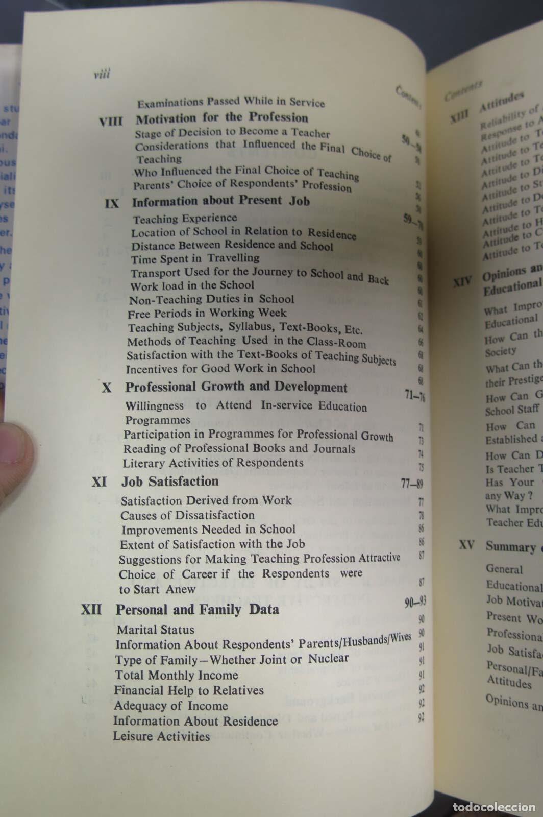Libros de segunda mano: DIFERENCES BETWEEN EFFECTIVE AND INEFFECTIVE TEACHERS. ARORA - Foto 3