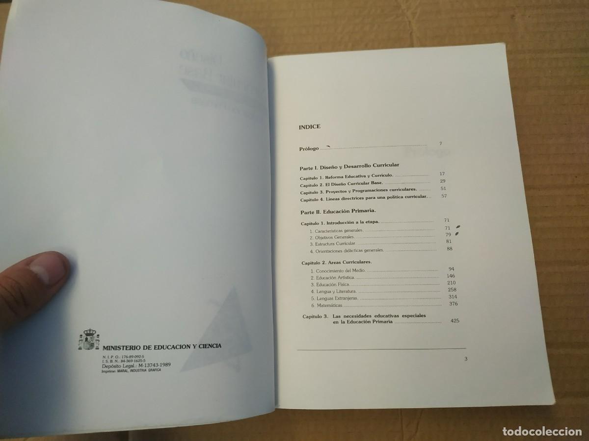 Libros de segunda mano: Dise&ntilde;o curricular base. Educaci&oacute;n primaria - Foto 4