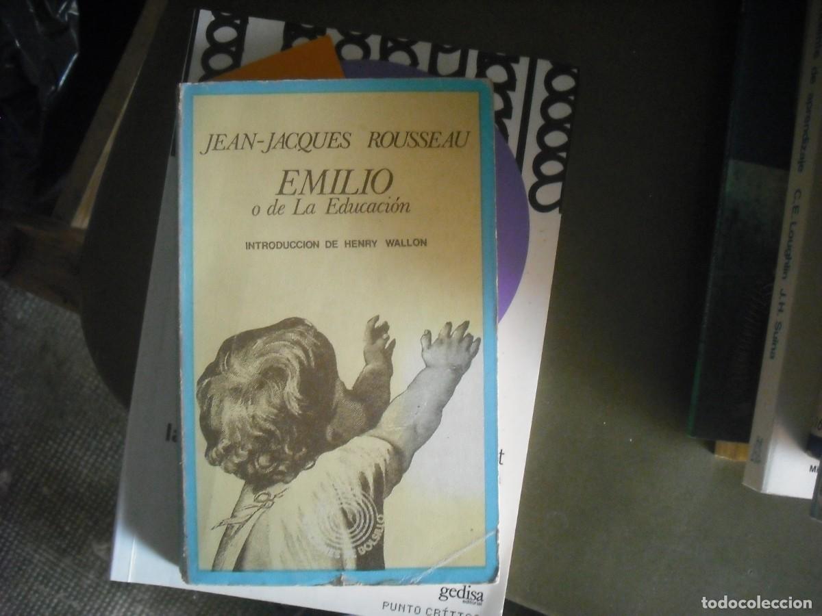 Libros de segunda mano: Emilio o la Educaci&oacute;n. - Foto 1