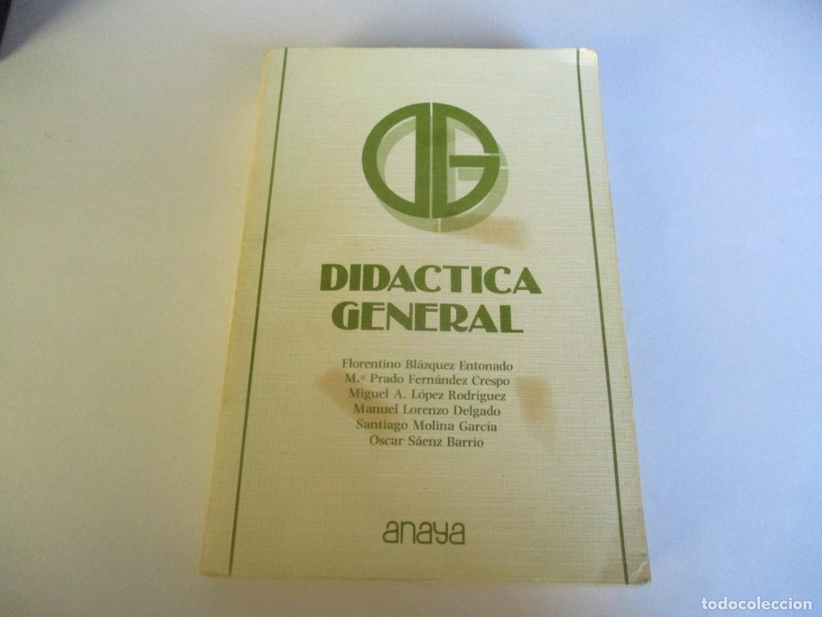 Libros de segunda mano: VV.AA. Did&aacute;ctica general W21677 - Foto 1