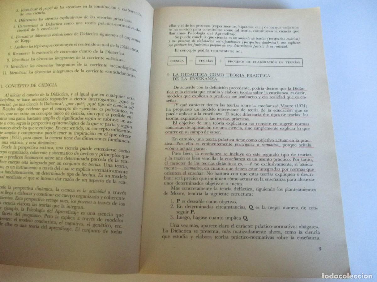 Libros de segunda mano: VV.AA. Did&aacute;ctica general W21677 - Foto 3