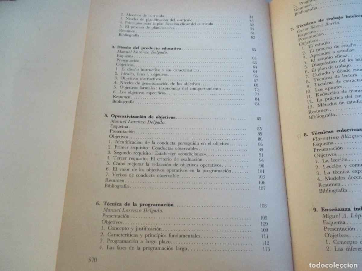 Libros de segunda mano: VV.AA. Did&aacute;ctica general W21677 - Foto 5