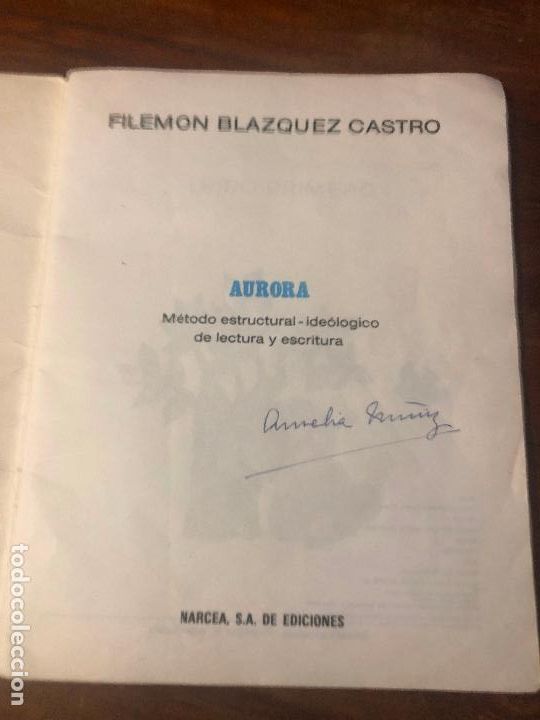 Libros de segunda mano: aurora, libro primero, filemon blazquez castro 1975 - Foto 9