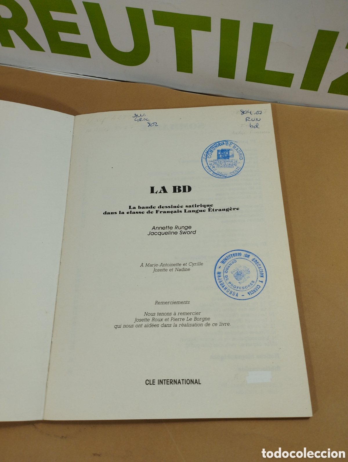 Libros de segunda mano: Techniques de classe. Cle internacional. - Foto 3