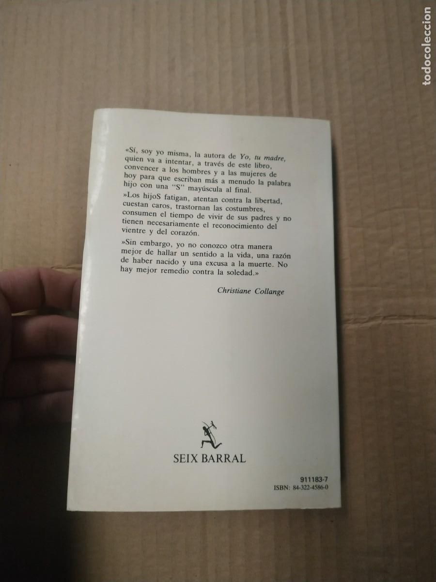 Libros de segunda mano: Queridos Hijos - Christiane Collange - Foto 2