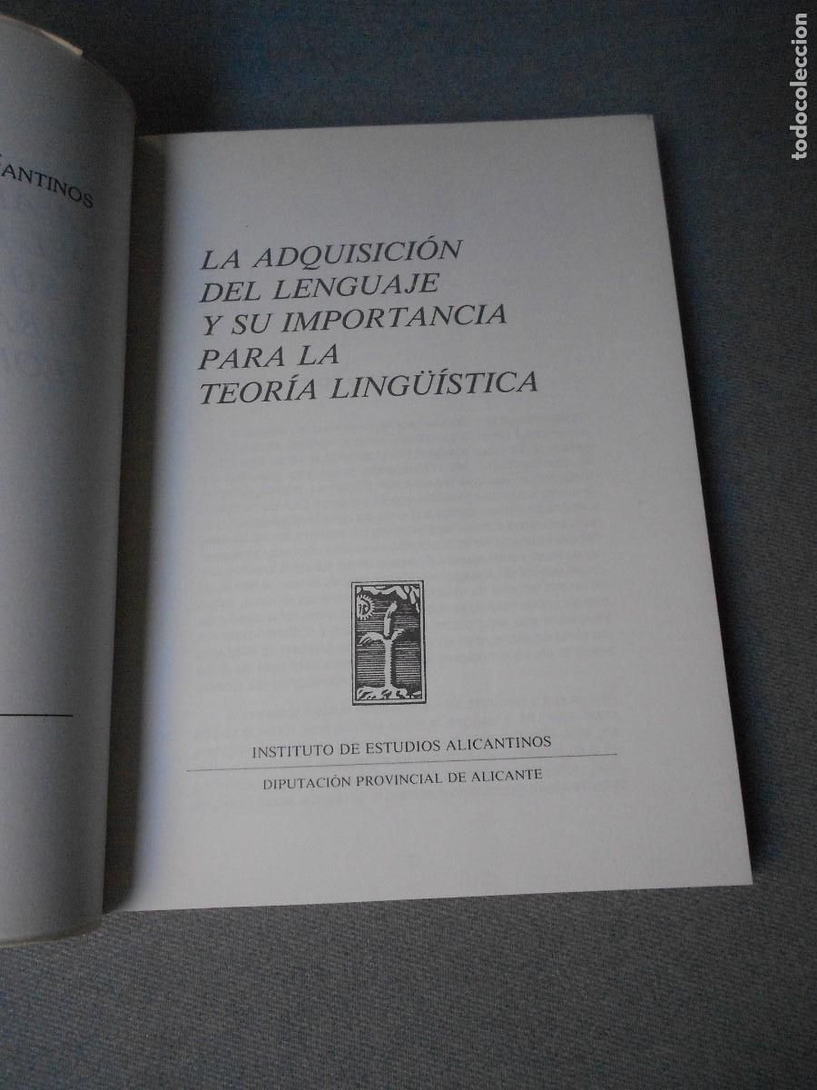 Libros de segunda mano: LA ADQUISICION DEL LENGUAJE - Foto 2