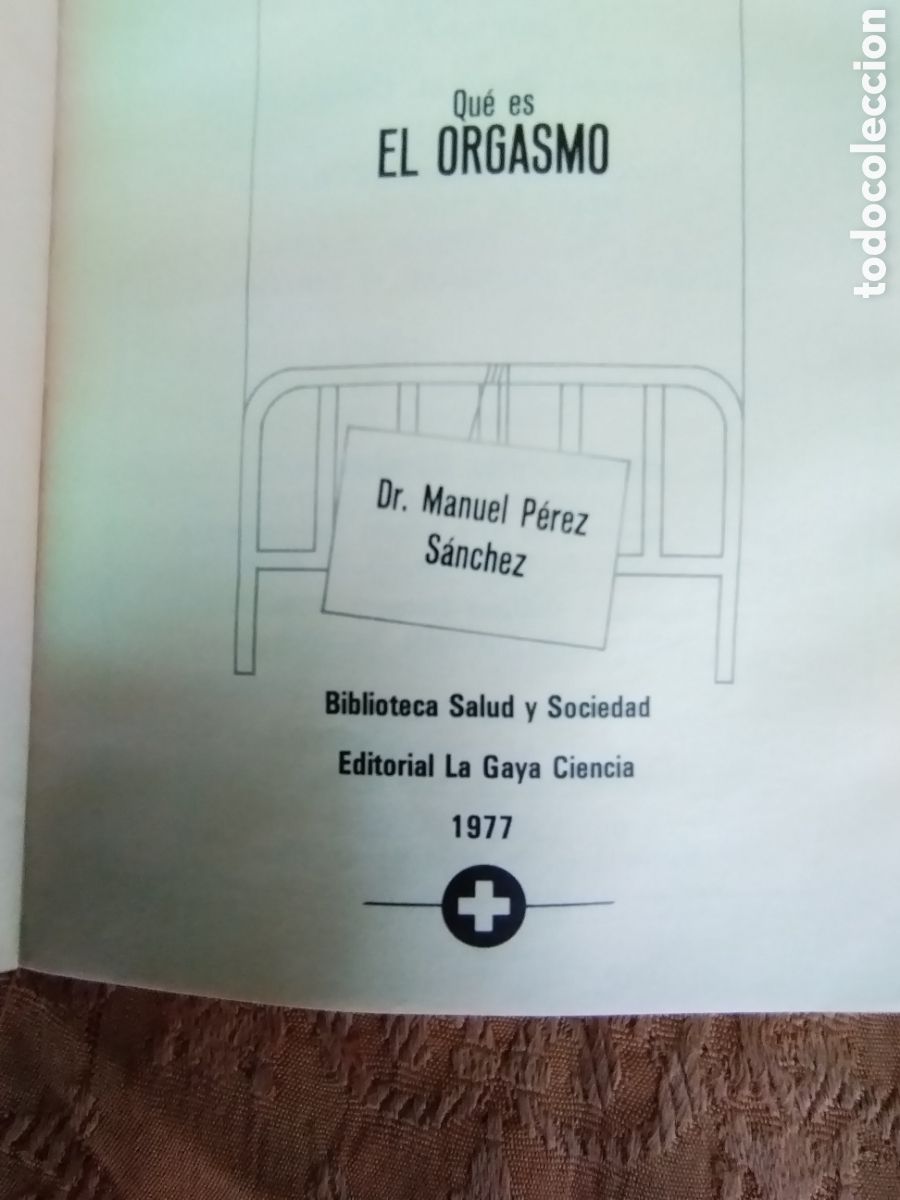 Libros de segunda mano: QUE ES EL ORGASMO a&ntilde;o 1977 - Foto 2
