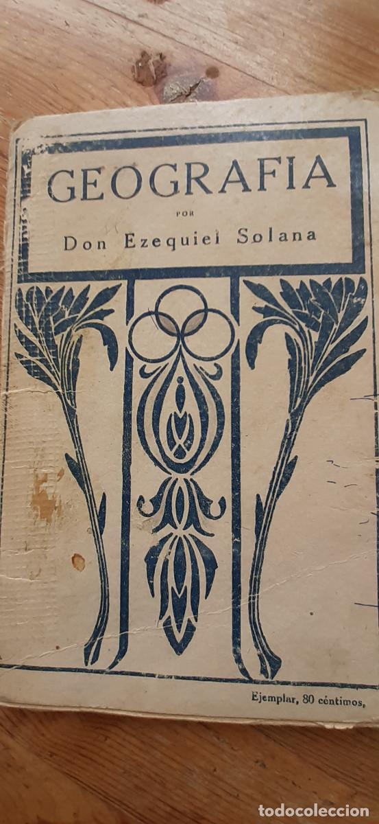 Libros de segunda mano: Nociones de geograf&iacute;a. - Foto 1