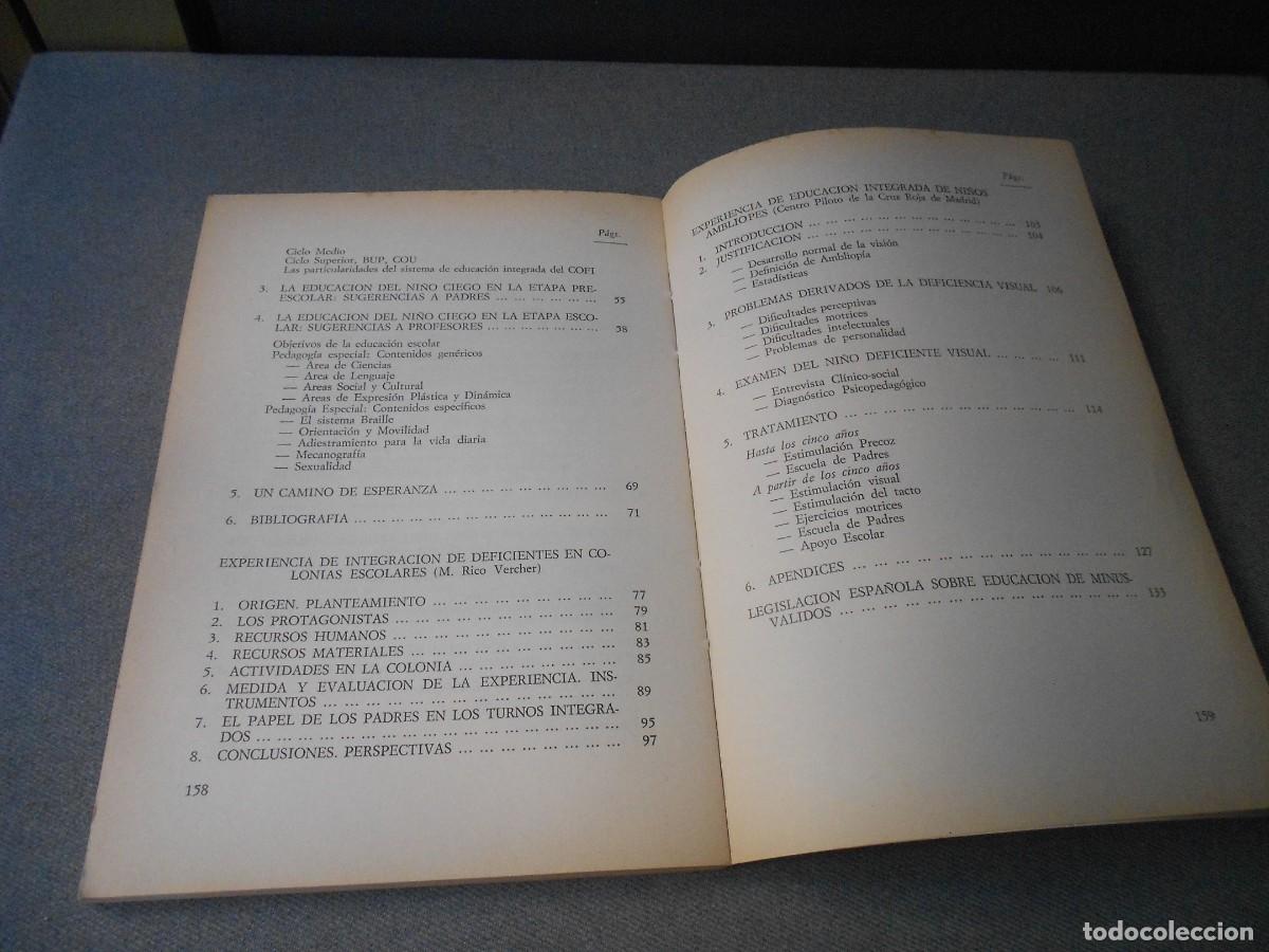 Libros de segunda mano: EXPERIENCIAS DE INTEGRACION ESCOLAR - Foto 5