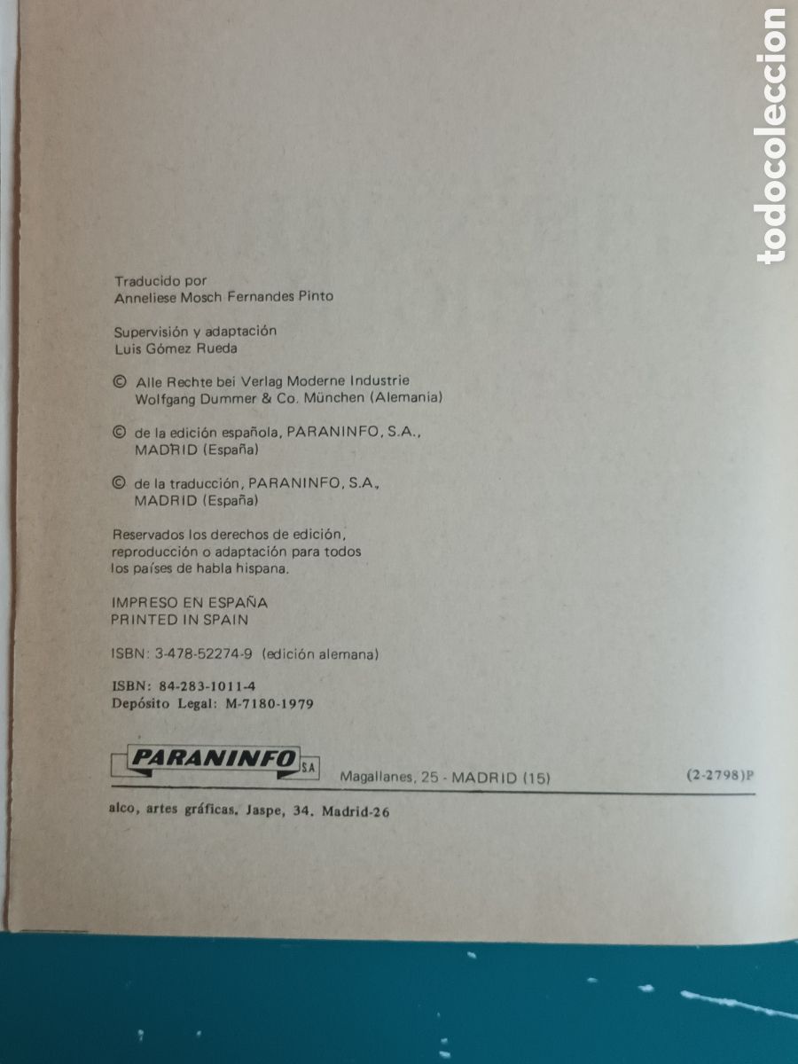 Libros de segunda mano: Aprender a Dirigir. Train the trainer. Michael Birkenbihl. PARANINFO 1979 - Foto 2
