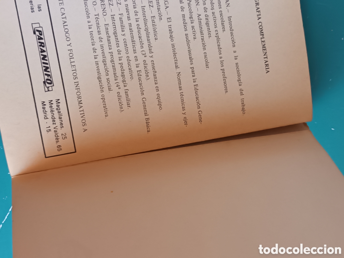 Libros de segunda mano: Aprender a Dirigir. Train the trainer. Michael Birkenbihl. PARANINFO 1979 - Foto 10