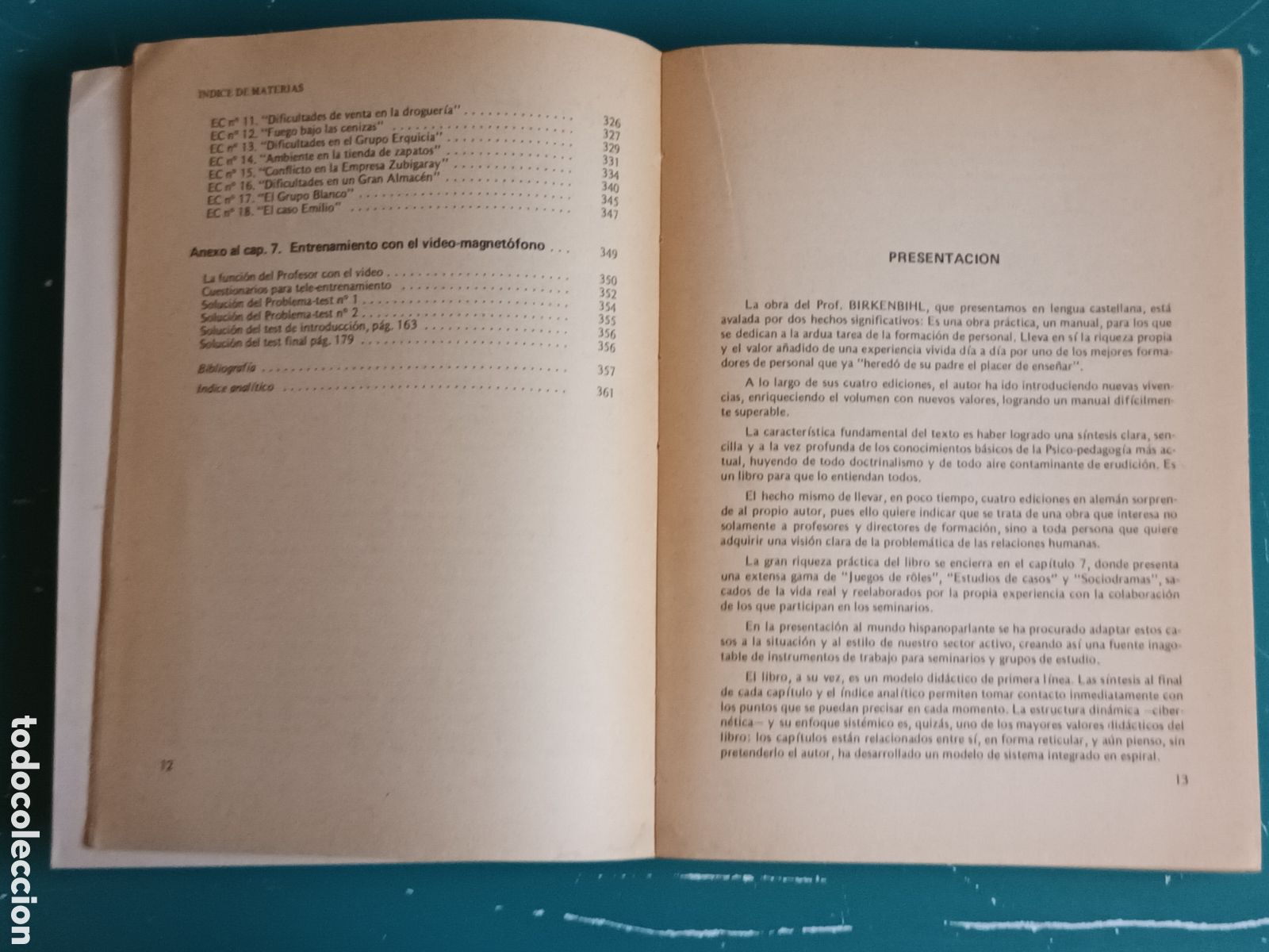 Libros de segunda mano: Aprender a Dirigir. Train the trainer. Michael Birkenbihl. PARANINFO 1979 - Foto 7