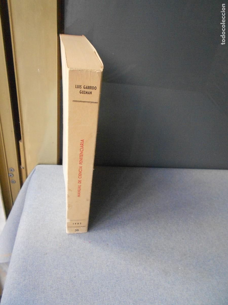 Libros de segunda mano: MANUAL DE CIENCIA PENITENCIARIA - Foto 4
