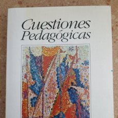 Libros de segunda mano: CUESTIONES PEDAGOGICAS UNIVERSIDAD DE SEVILLA