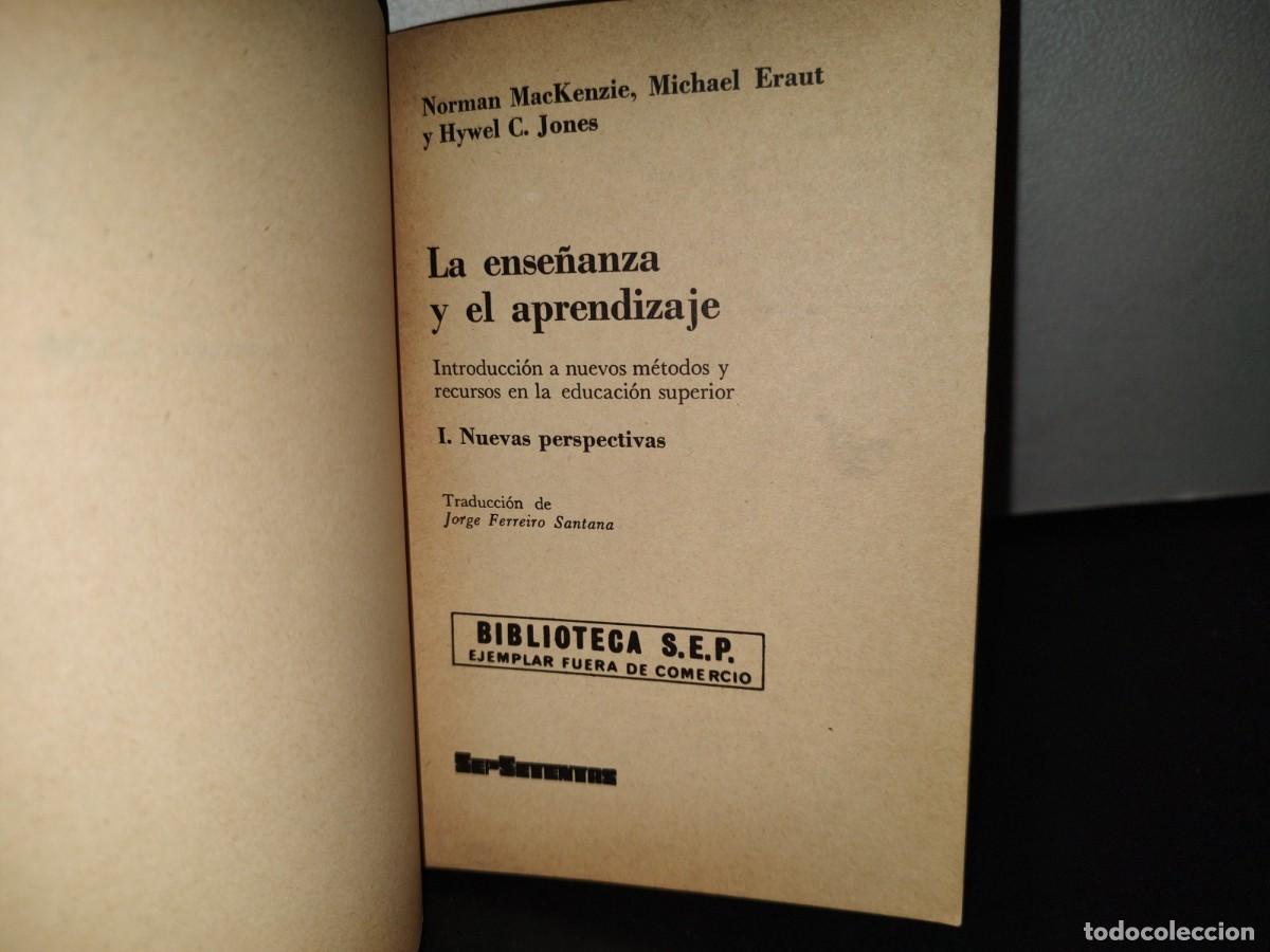 Libros de segunda mano: 79- LA ENSE&Ntilde;ANZA Y EL APRENDIZAJE - NORMAN MCKENZIE - Foto 4