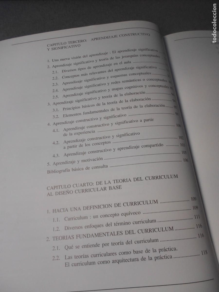 Libros de segunda mano: CURRICULUM Y APRENDIZAJE - Foto 4