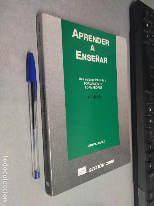 Libros de segunda mano: APRENDER A ENSE&Ntilde;AR / ORIOL AMAT / GESTI&Oacute;N 2000 ED. 1998 - Foto 1