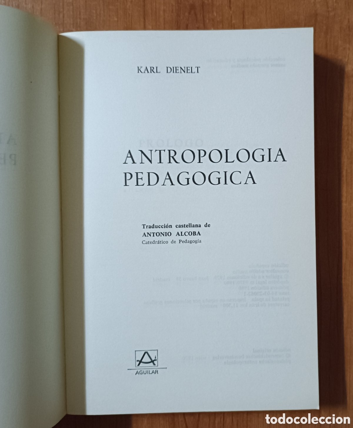 Libros de segunda mano: Antropolog&iacute;a pedag&oacute;gica. - Foto 4