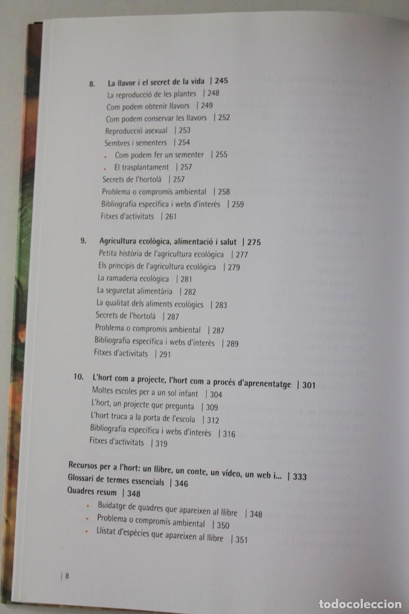Libros de segunda mano: Montse Escutia - Lhort escolar ecol&ograve;gic - Gra&oacute; - Foto 6
