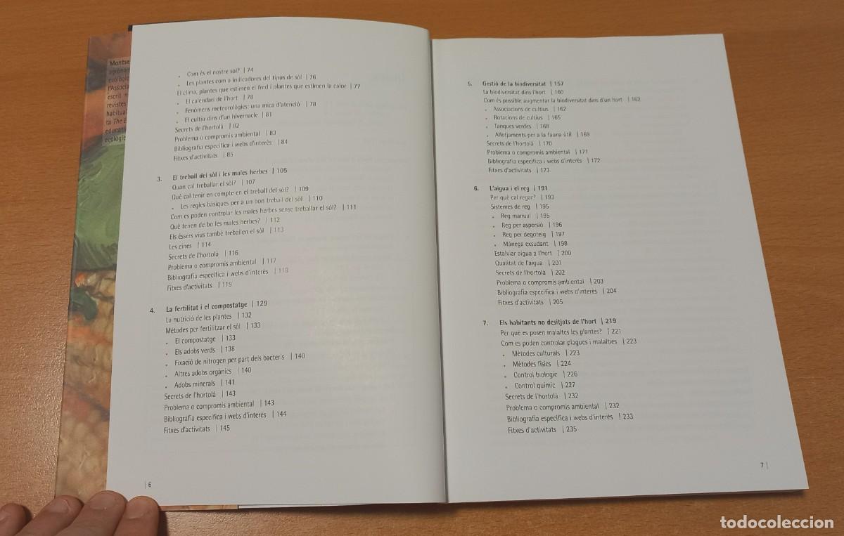 Libros de segunda mano: Montse Escutia - Lhort escolar ecol&ograve;gic - Gra&oacute; - Foto 5