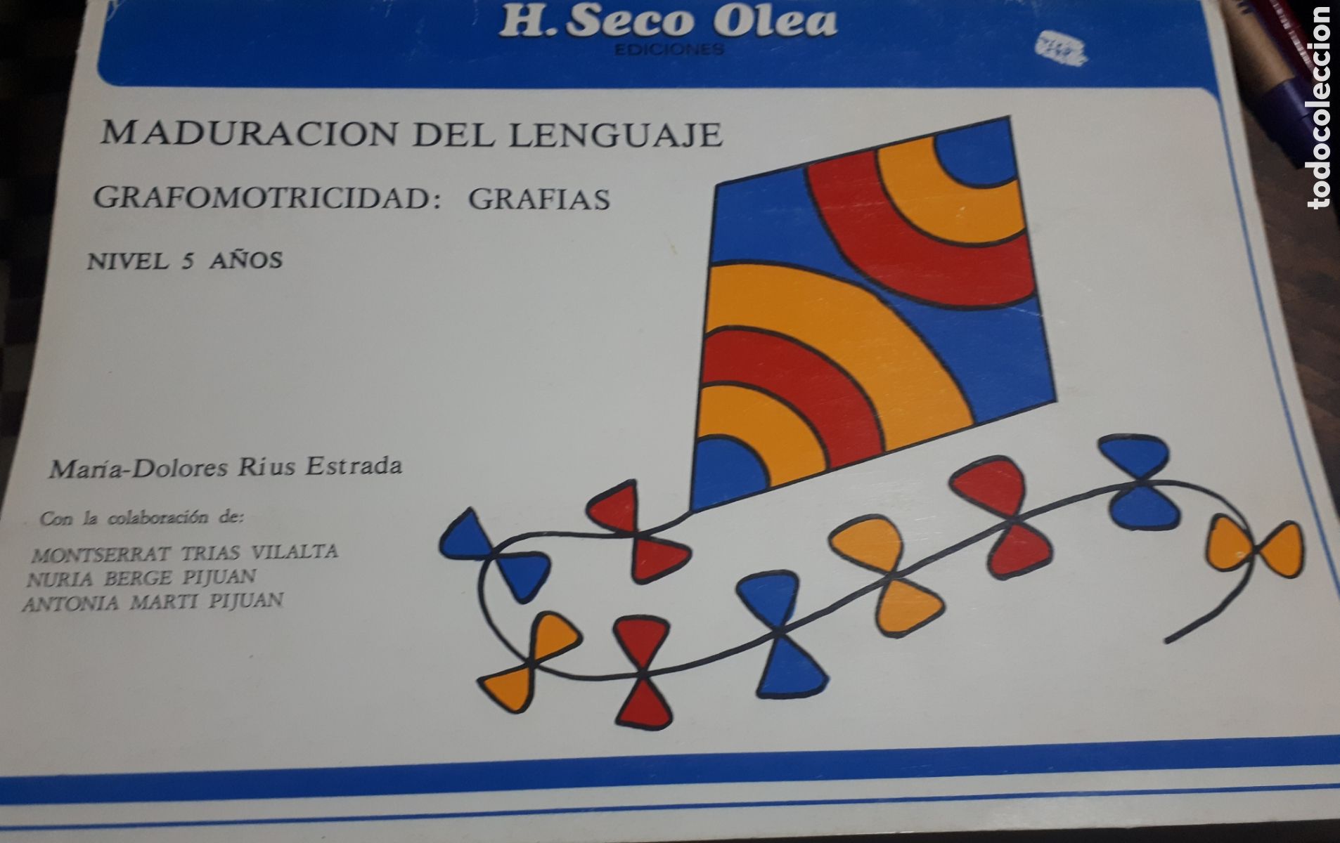 Gebrauchte B&uuml;cher: MADURACI&Oacute;N DEL LENGUAJE GRAFOMOTRICIDAD: GRAFIAS M. D. RIUS ESTRADA