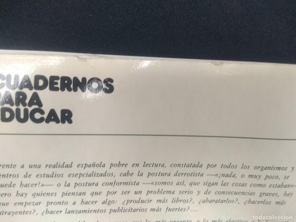 Libros de segunda mano: Libro El ni&ntilde;o y los libros como despertar una aficion Ediciones SM - Foto 9